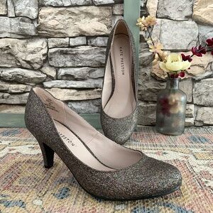 #12 Kate Preston Dorothy Sparkly Rainbow Glitter Kitten Heels Shoes Size 8 Box